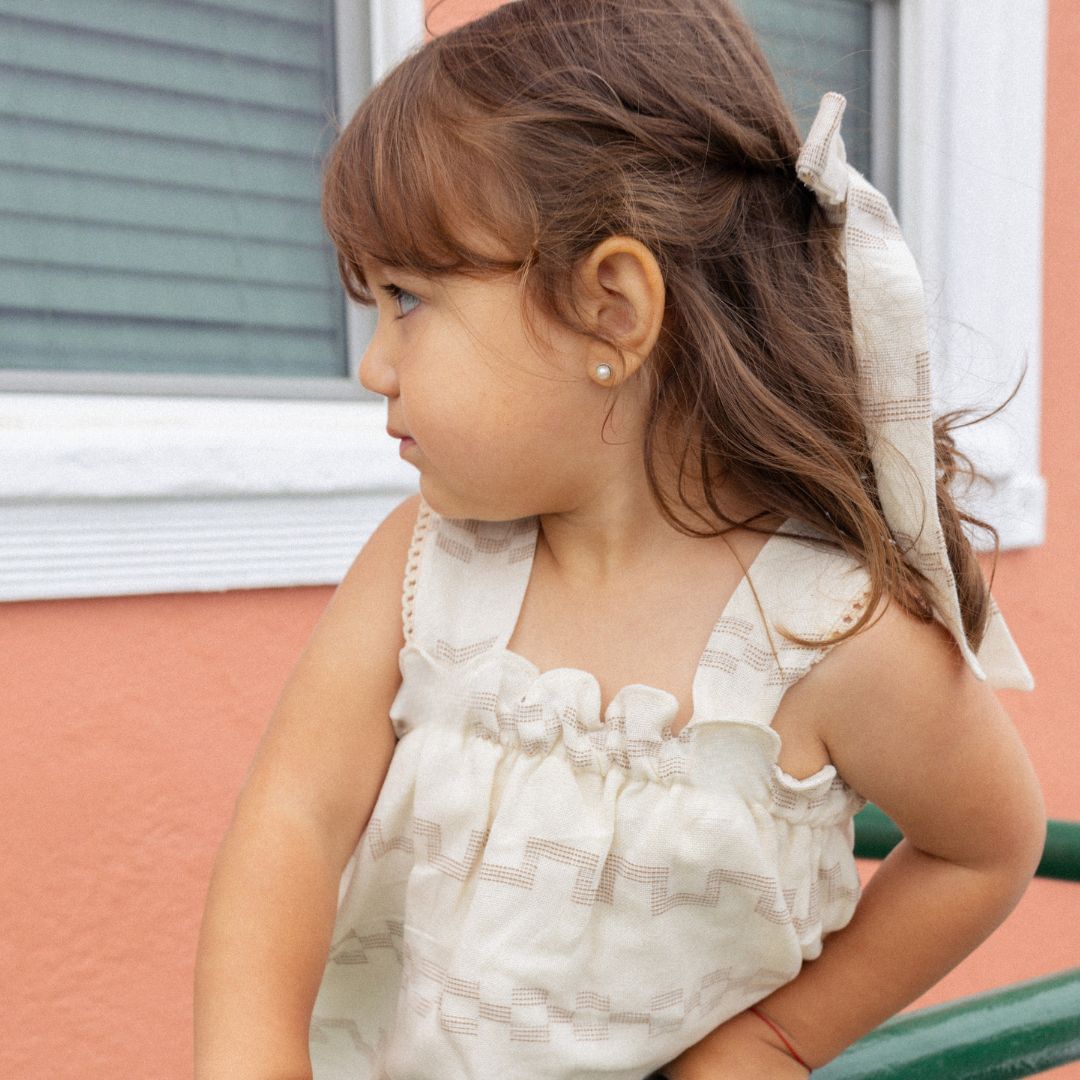 Rosie Dress in Meringue