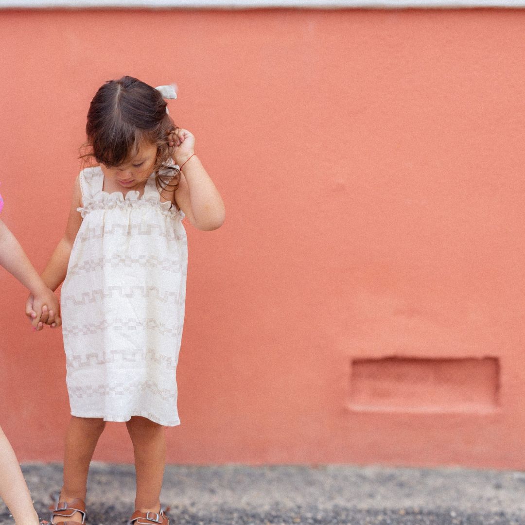 Rosie Dress in Meringue