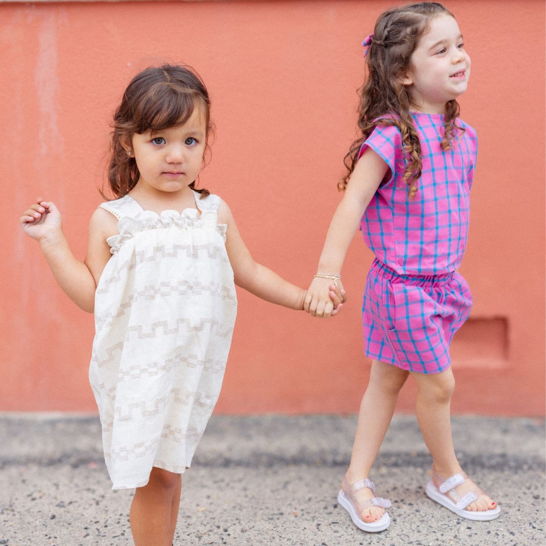 Rosie Dress in Meringue