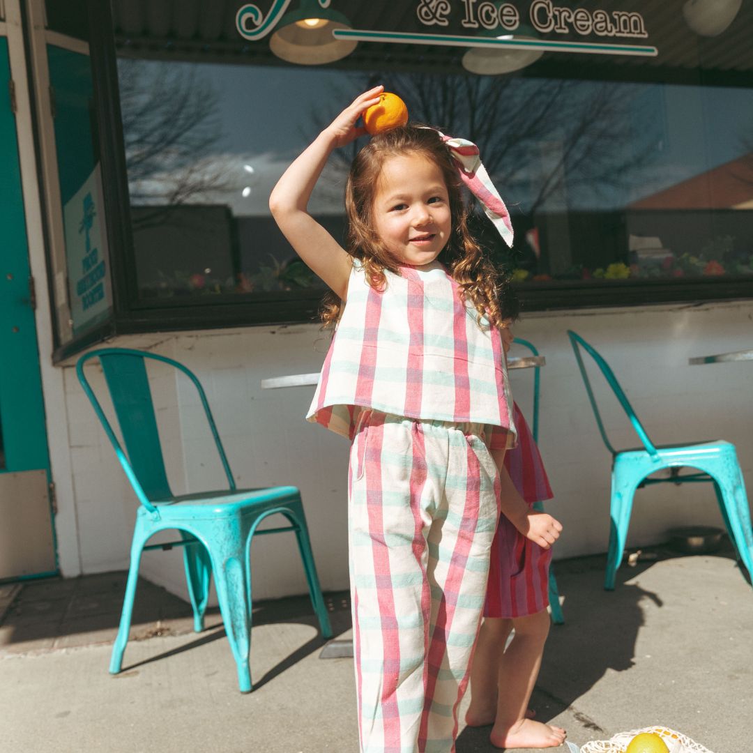 Bobbie Girl Set in Minty Berry