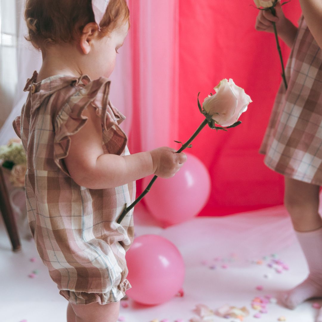 Mini Noelle Bubble in Blush Latte