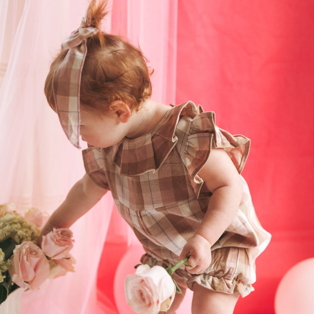 Mini Noelle Bubble in Blush Latte