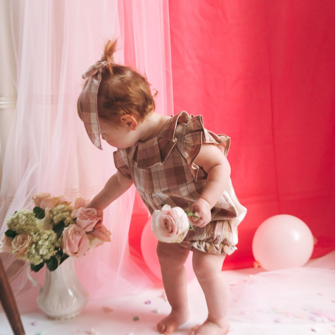 Mini Noelle Bubble in Blush Latte