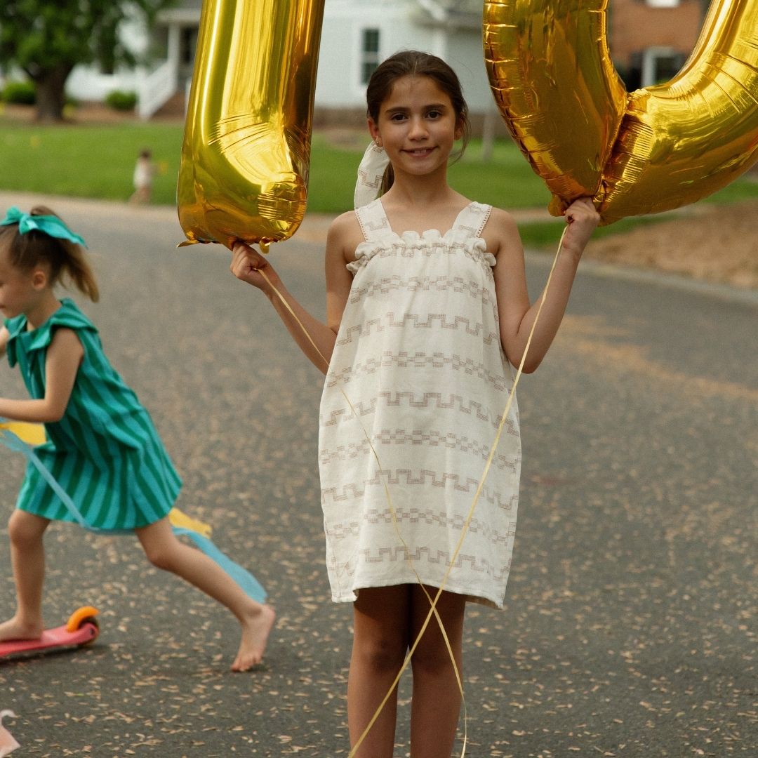 Rosie Dress in Meringue