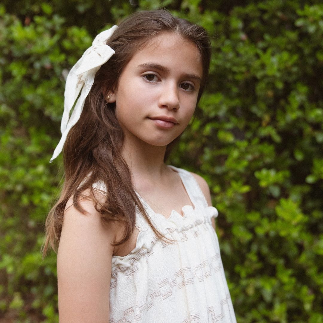 Rosie Dress in Meringue