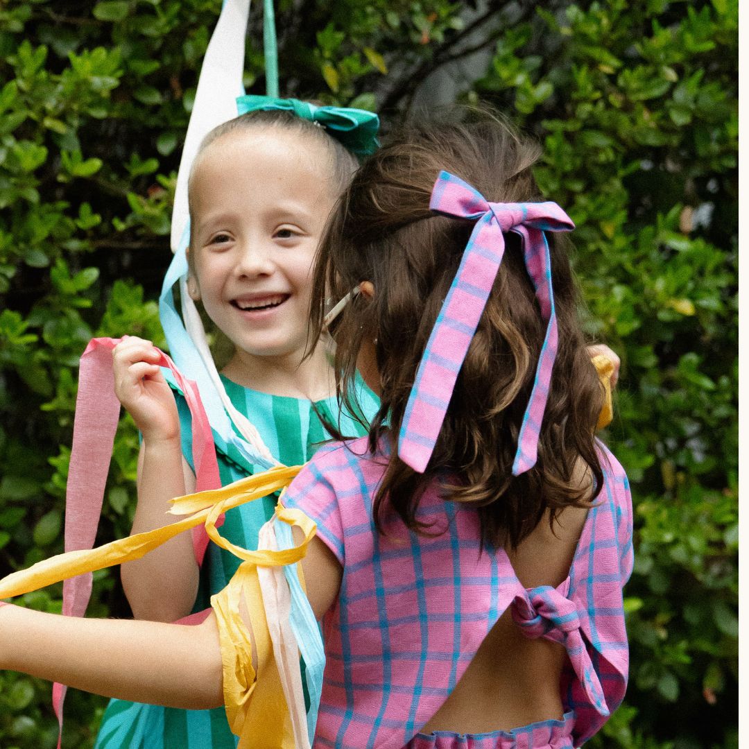 Folklore Medium Bow Bubblegum