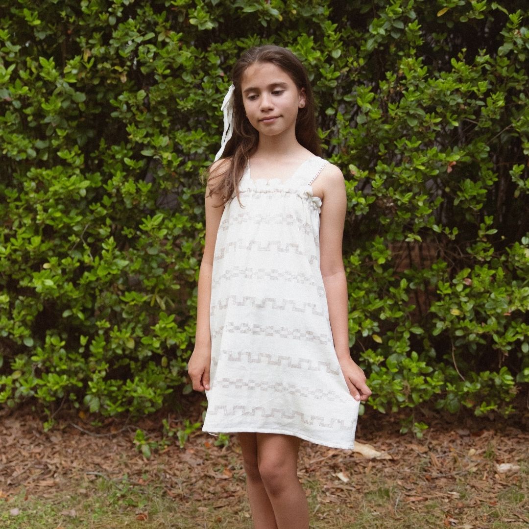 Rosie Dress in Meringue