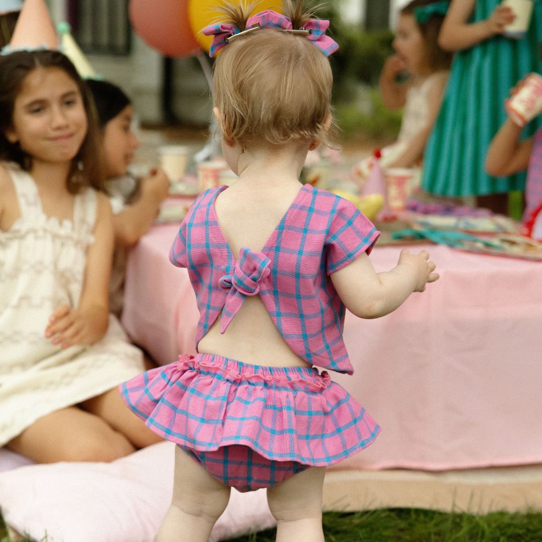 Mini Annita Baby Set in Bubblegum