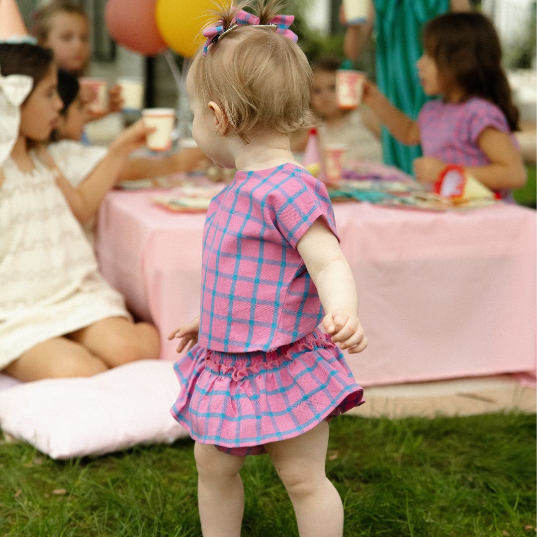 Mini Annita Baby Set in Bubblegum