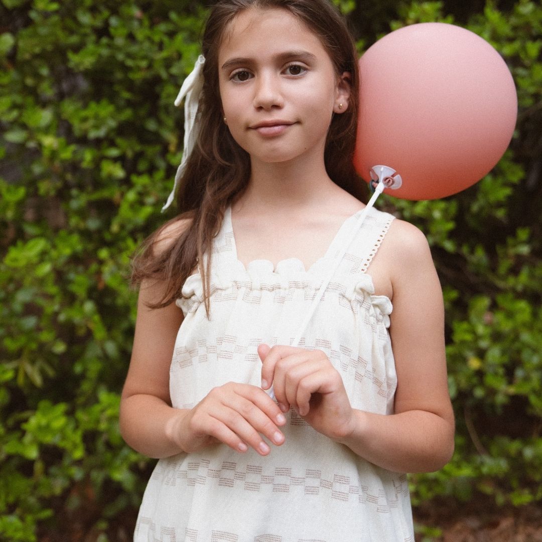 Rosie Dress in Meringue