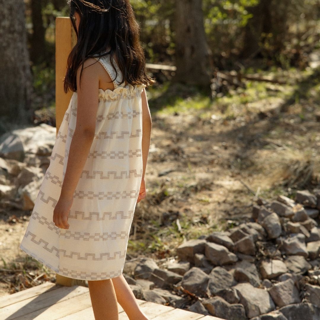 Rosie Dress in Meringue