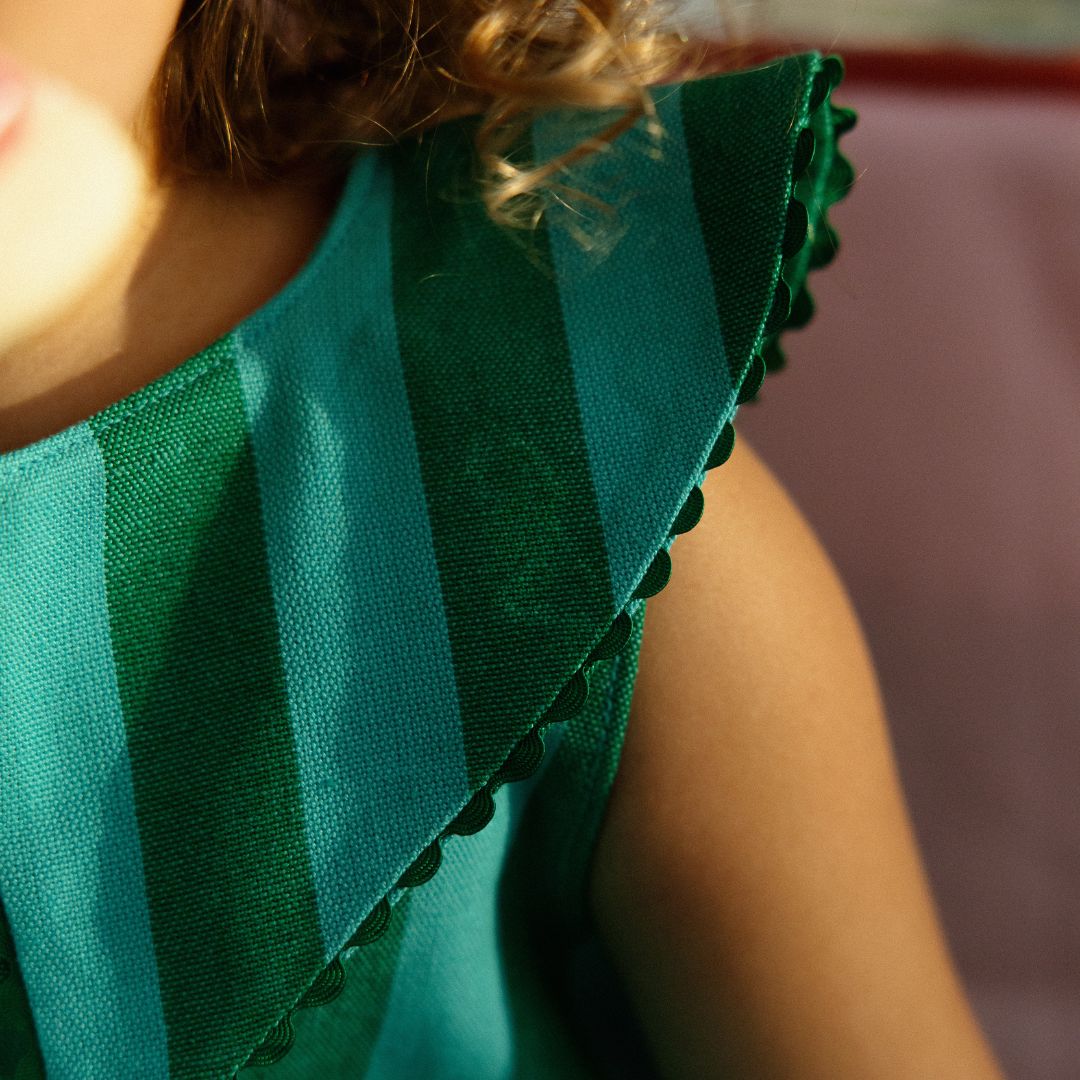 Eden Girl Dress in Honeydew Pop