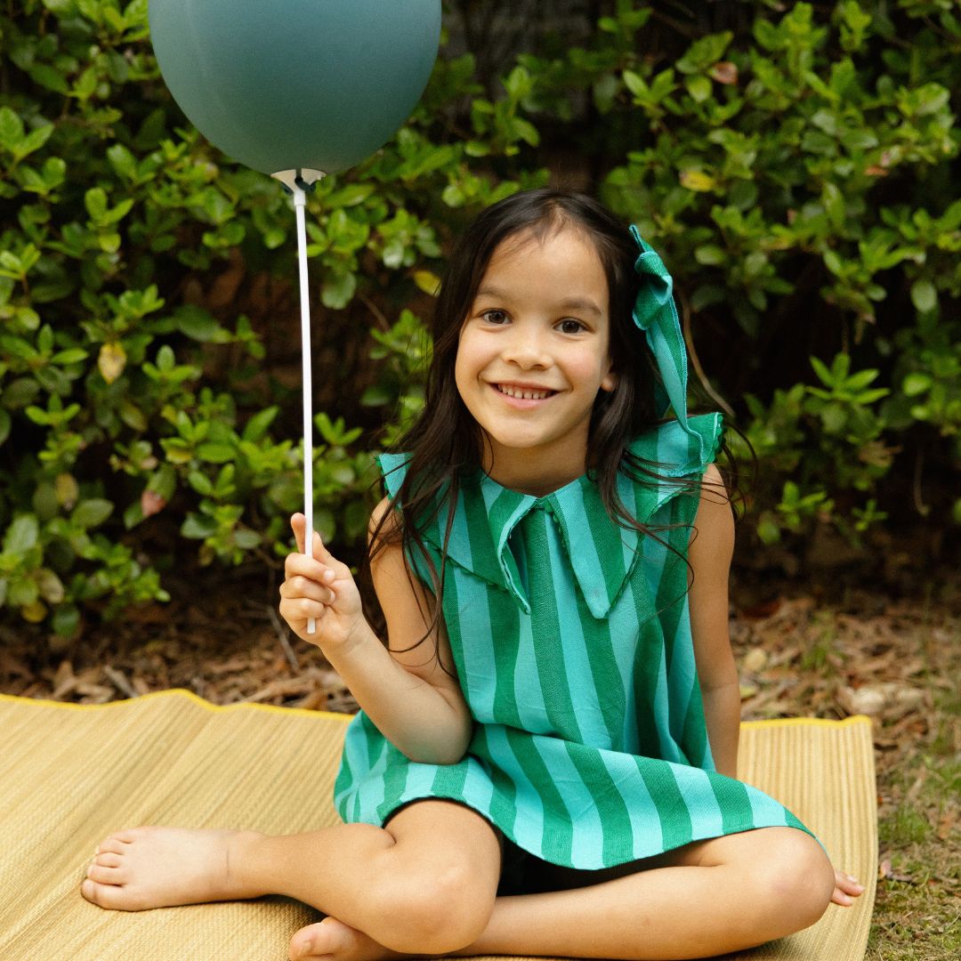 Eden Girl Dress in Honeydew Pop