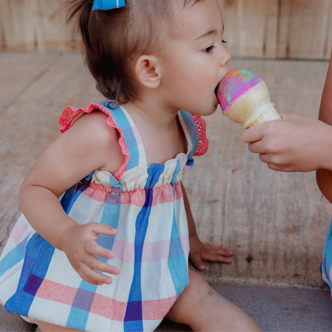 Rosie Bubble in Americana Plaid