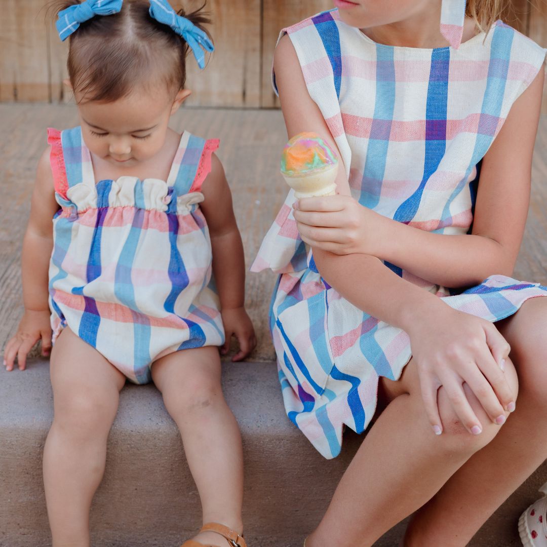 Rosie Bubble in Americana Plaid