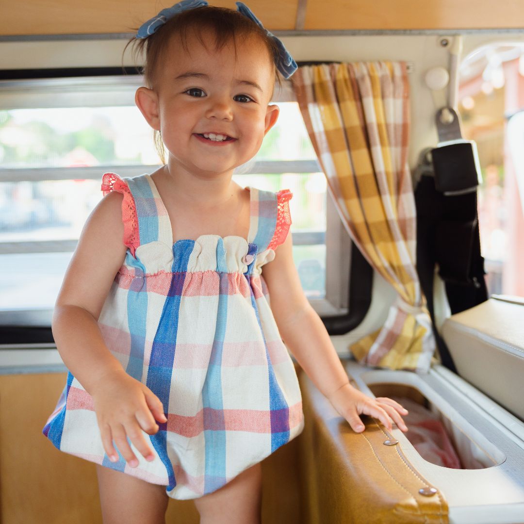 Rosie Bubble in Americana Plaid