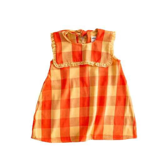 Piper Girl Dress in Peach Blossom