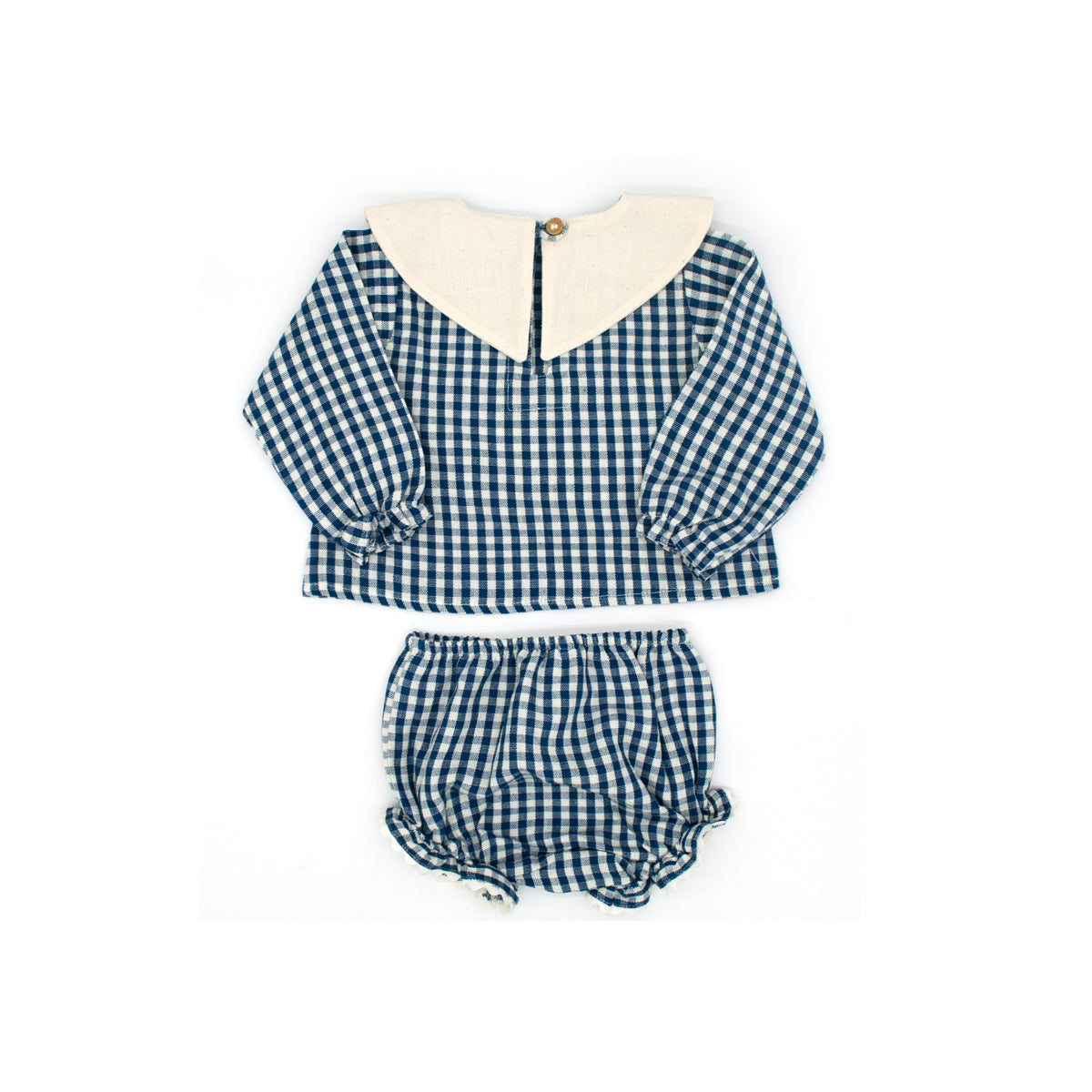 Mini Eden Baby Set In Heirloom Blue
