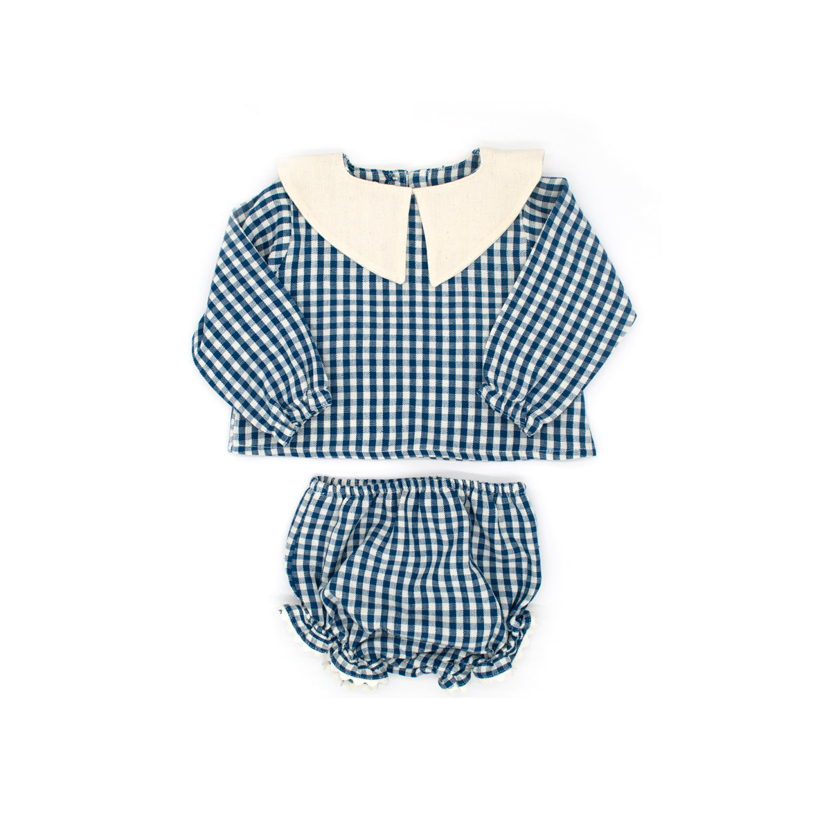 Mini Eden Baby Set In Heirloom Blue