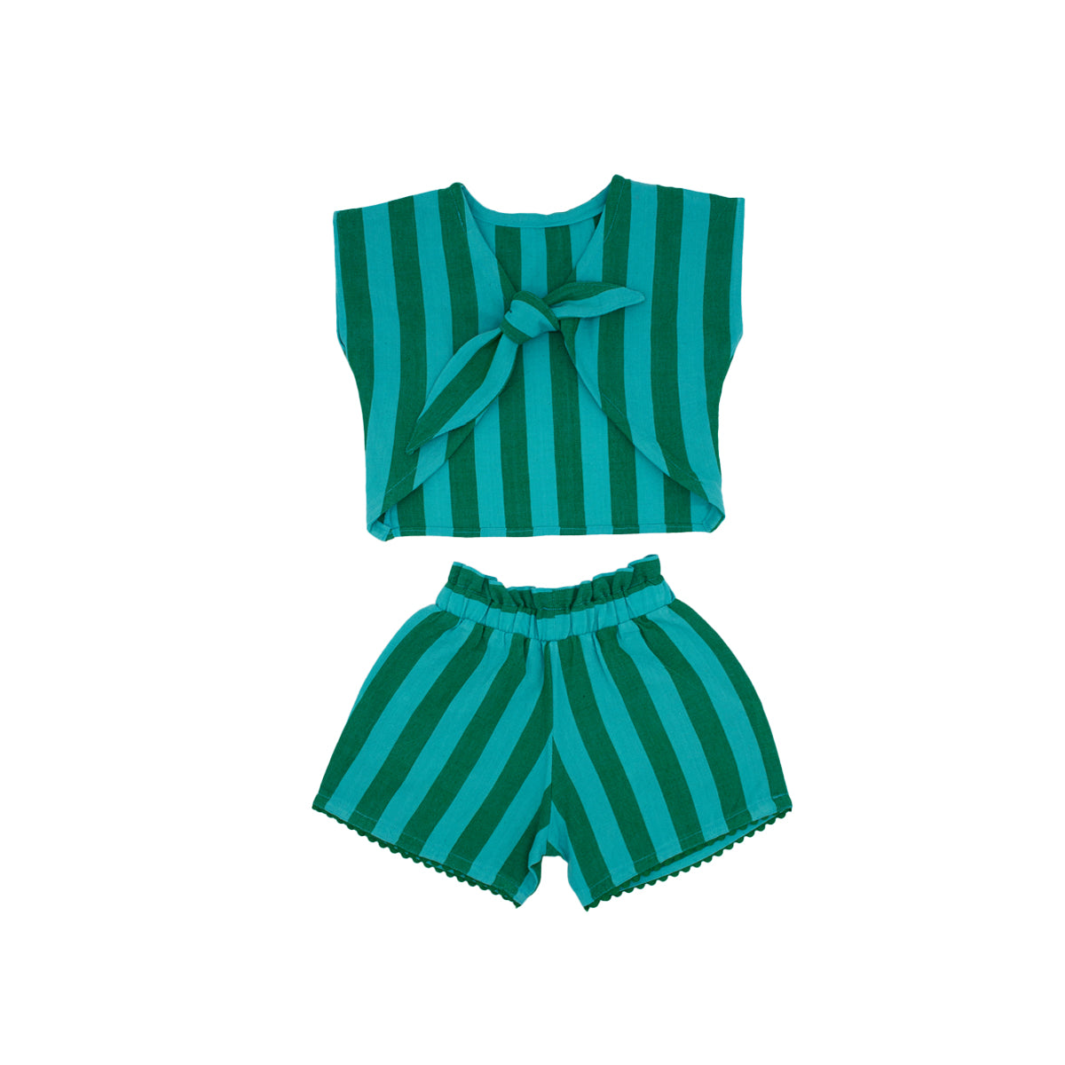 Annita Girl Set in Honeydew Pop
