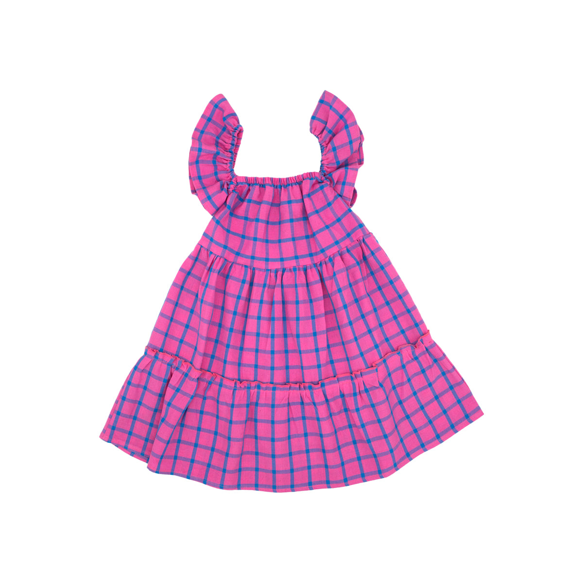 Hattie Dress in Bubblegum