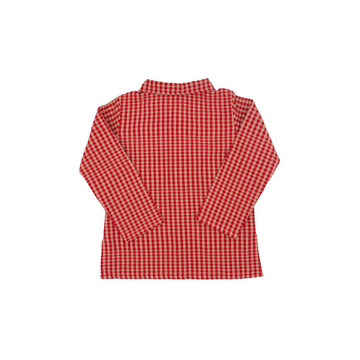 Louis Boy Shirt in Cranberry Check