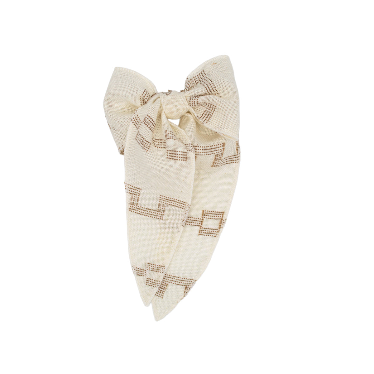 Folklore Large Bow in Meringue