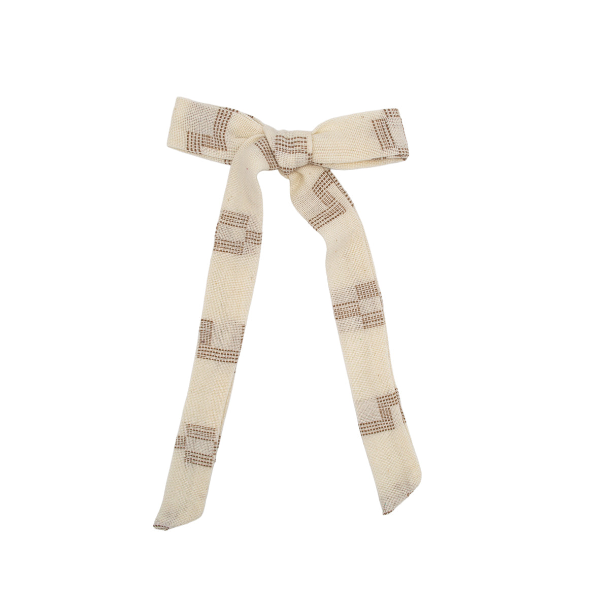 Folklore Medium Bow in Meringue