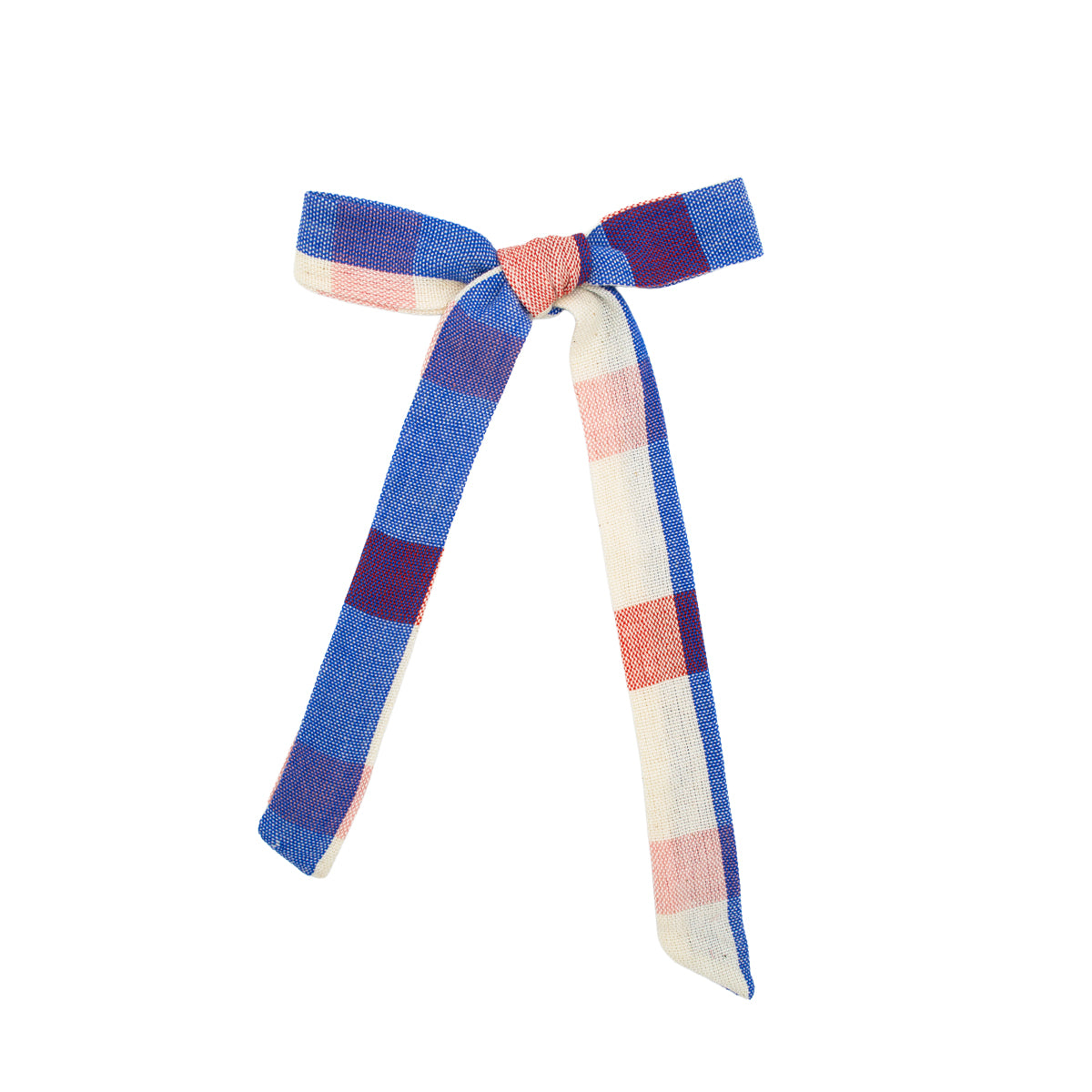 Folklore Medium Bow in Americana Plaid