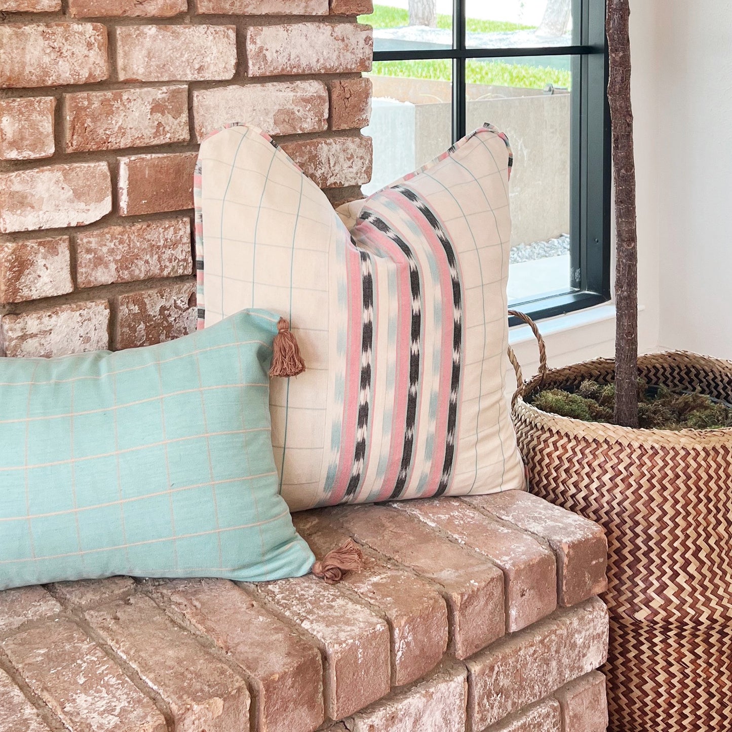 Forget Me Knot Throw Pillow Cover