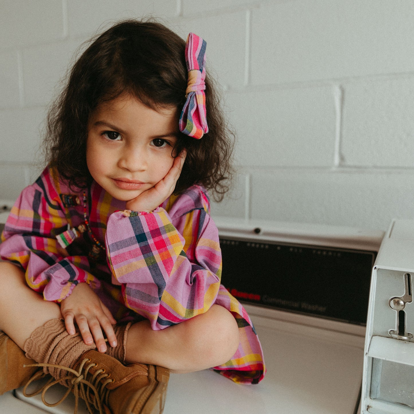 Folklore Las Ninas Medium Bow in Ultraviolet