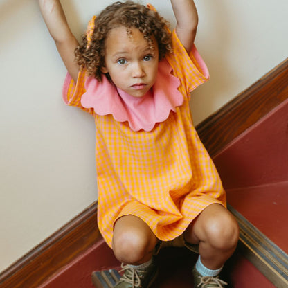 Piper Girl Dress in Golden Edit