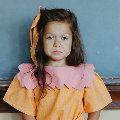 Piper Girl Dress in Golden Edit