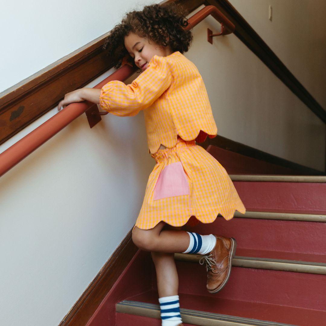 Magnolia Skirt Set in Golden Edit