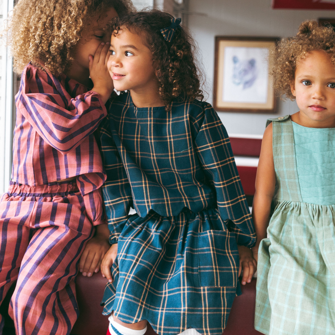 Magnolia Skirt Set in Twilight Blue