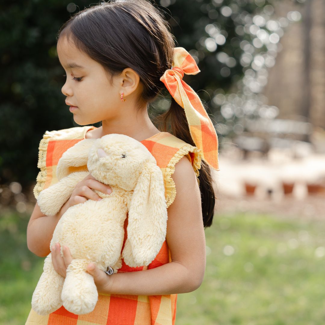 Piper Girl Dress in Peach Blossom