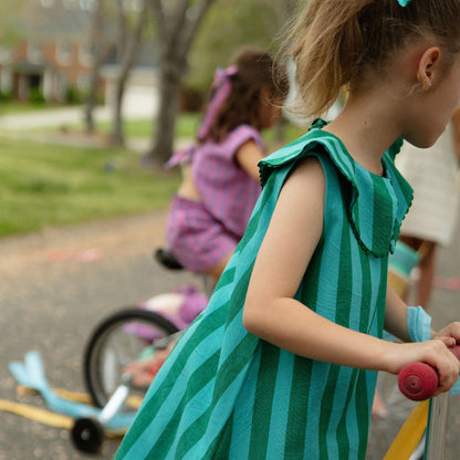 Eden Girl Dress in Honeydew Pop
