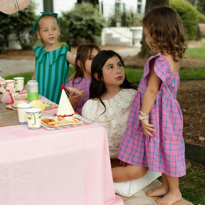 Hattie Dress in Bubblegum