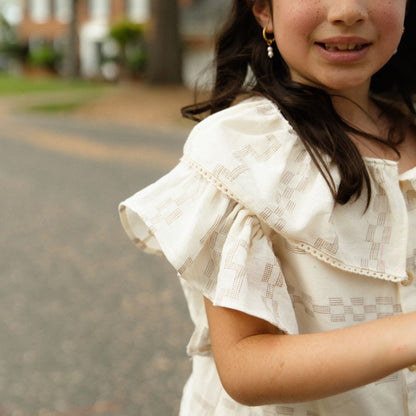 Belle Skirt Set in Meringue