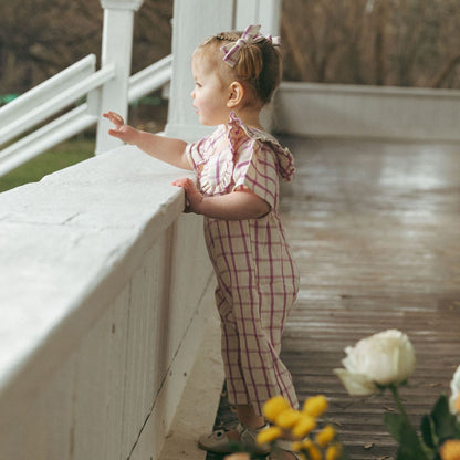 Dottie Jumpsuit Pant In Wisteria