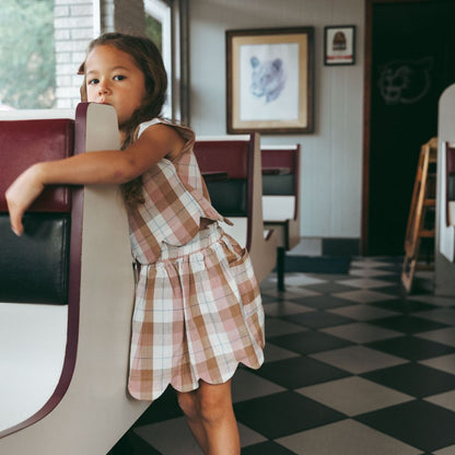 Magnolia Skirt Set in Blush Latte