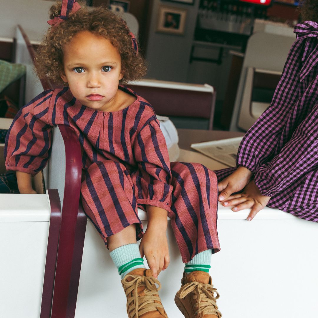 Ginger Pant Set in Pink Clay