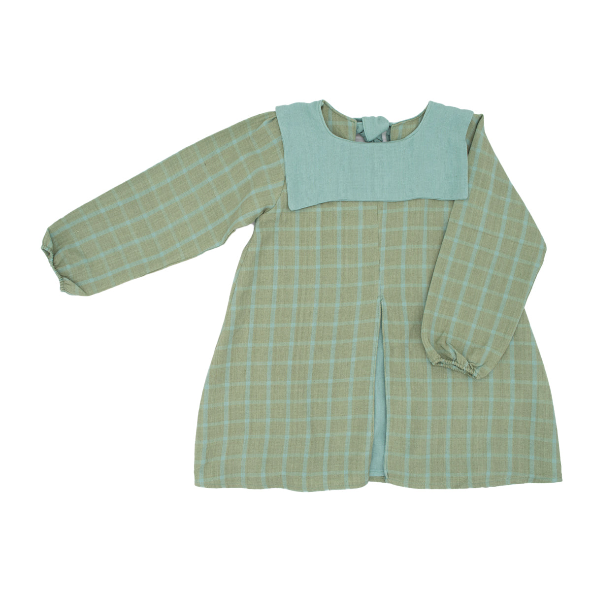 Piper Girl Dress in Autumn Sage