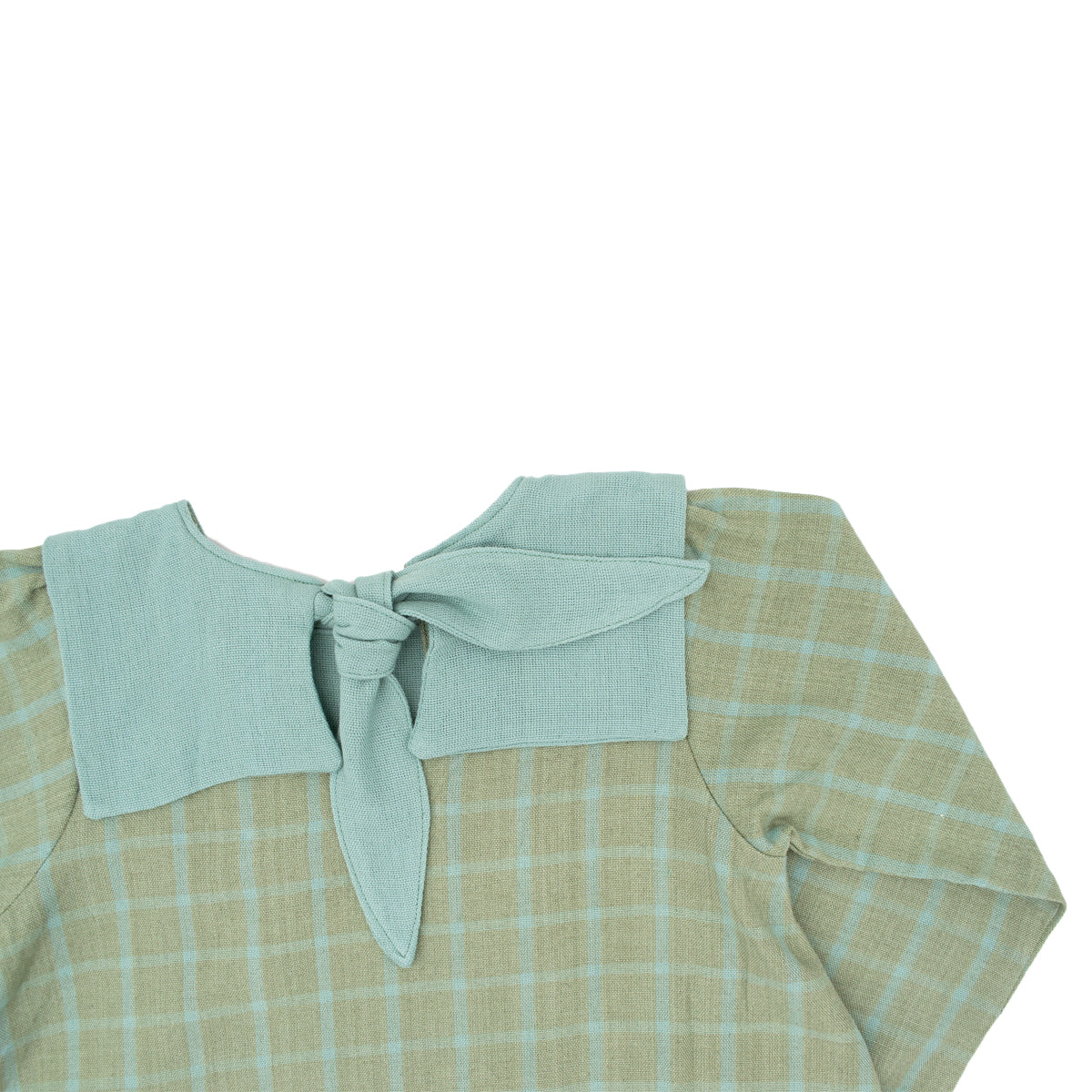 Piper Girl Dress in Autumn Sage