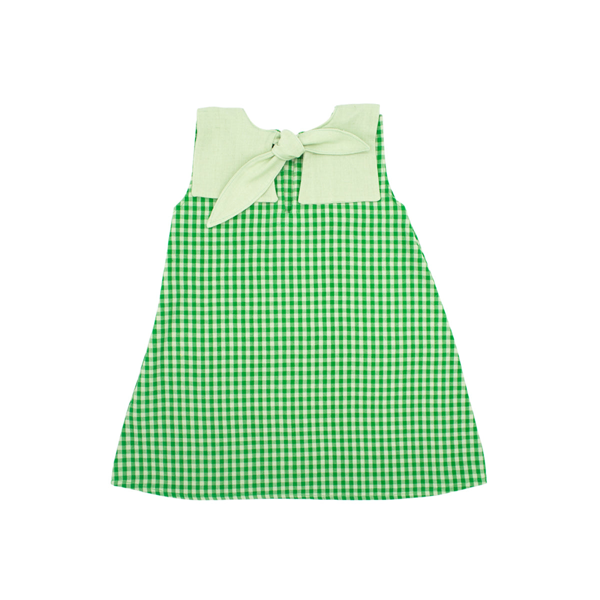 Piper Girl Dress in Limoncello Gingham