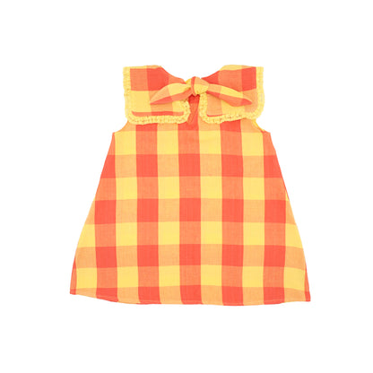 Piper Girl Dress in Peach Blossom