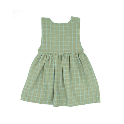 Blake Girl Dress in Autumn Sage