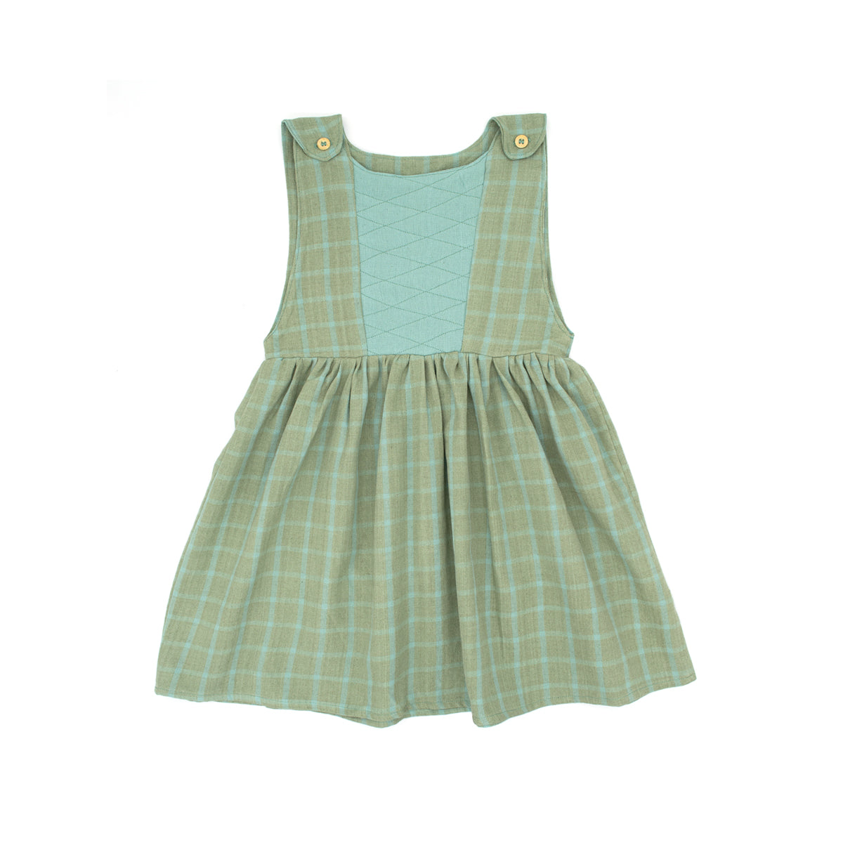 Blake Girl Dress in Autumn Sage