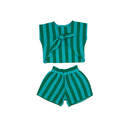 Annita Girl Set in Honeydew Pop