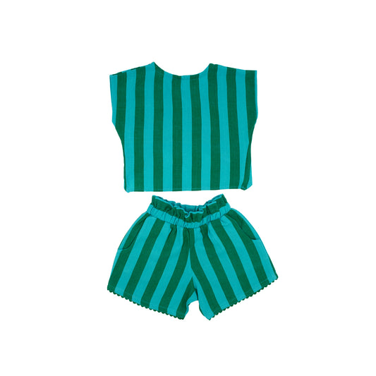 Annita Girl Set in Honeydew Pop